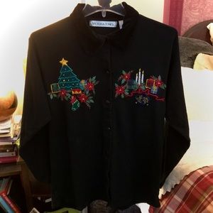 DEAL!! SALE! CUTE!! Minimalist Christmas Sweater Cardigan Shacket